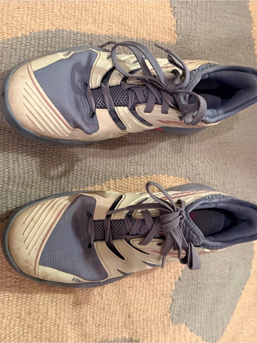 K-Swiss Women's Sneakers in Gray and White